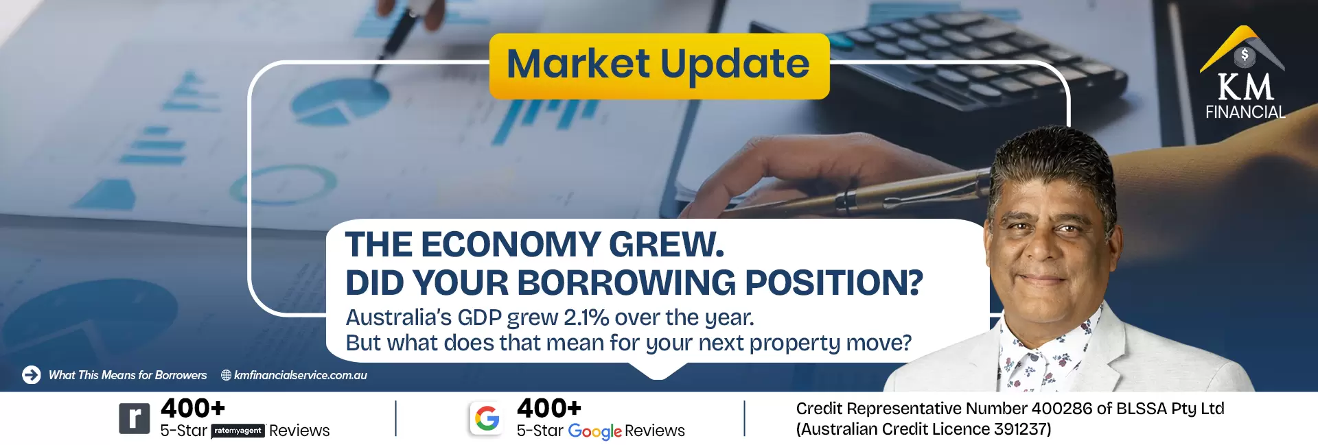 Hero Image for Australia's GDP Grows 2.1%: What It Means for Borrowers
