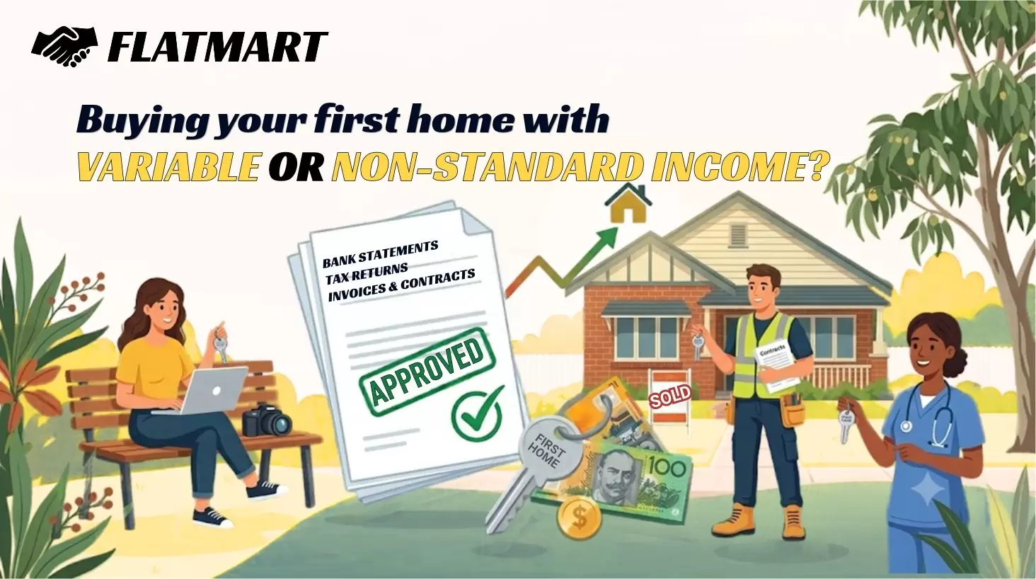 Image for Buying Your First Home With Variable or Non-Standard Income