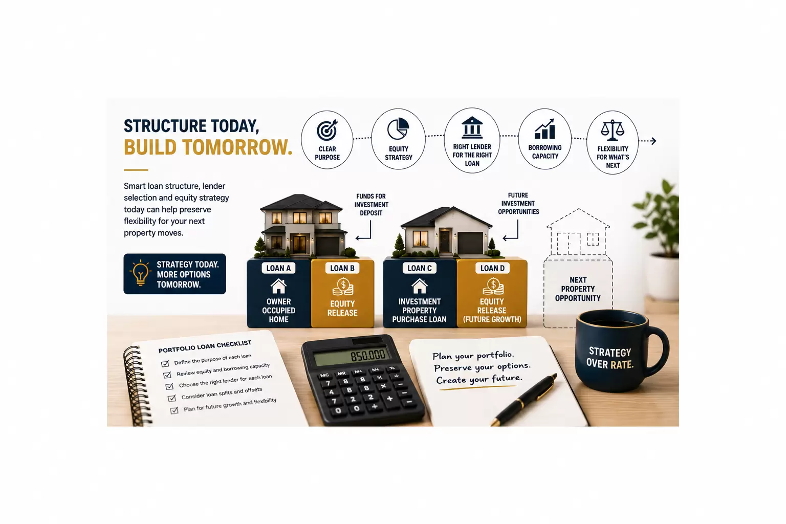 Image for How to Structure Your Home Loans When Building a Property Portfolio