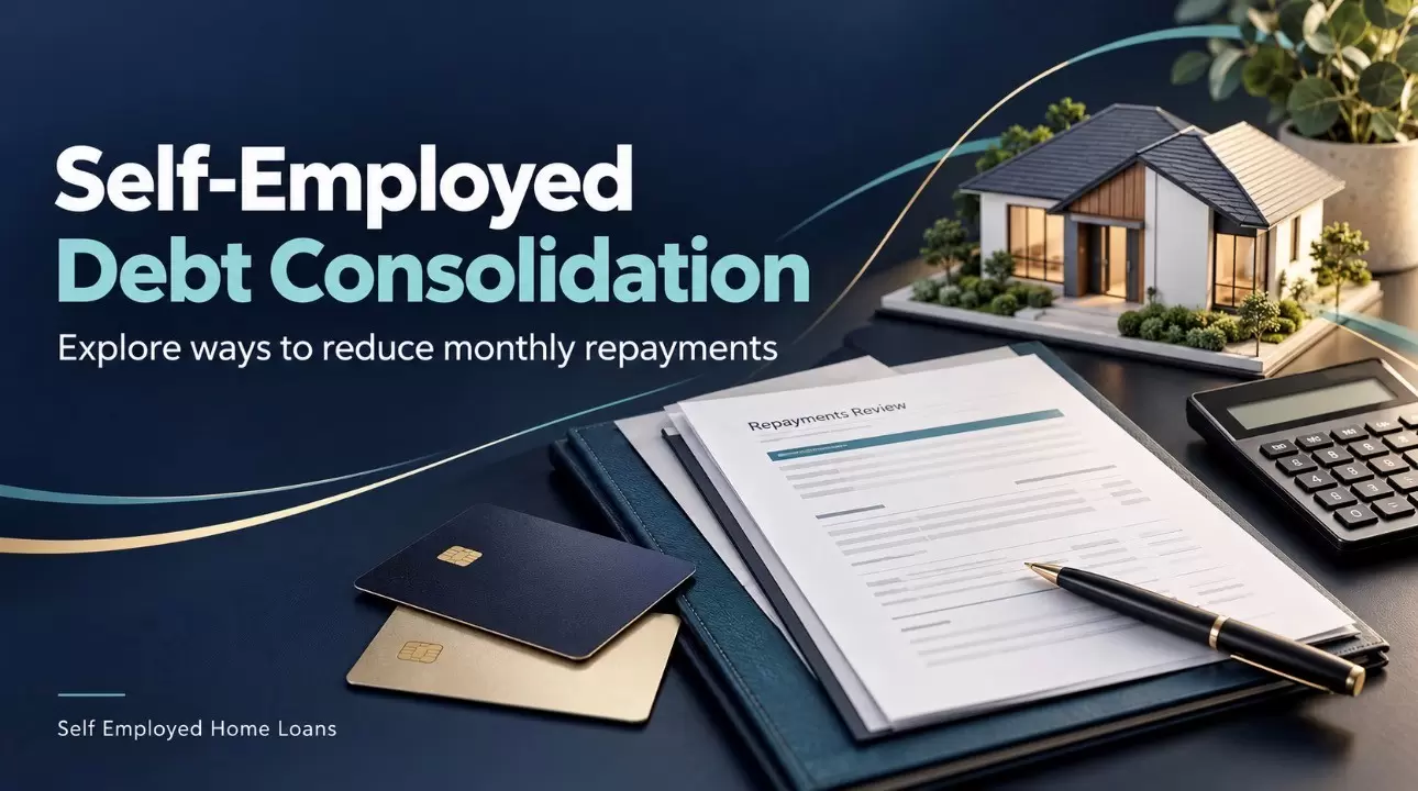 Hero Image for Self-Employed Debt Consolidation: Can You Reduce Your Monthly Repayments?